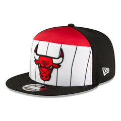 Chicago Bulls 2025 NBA Tip Off Split Panel 9FIFTY Snapback Hat White/Black | New Era online