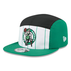 Boston Celtics 2025 NBA Tip Off Camper Adjustable Hat White/Kelly Green | New Era