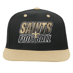 New Orleans Saints Outerstuff Youth Team Gradient Deadstock Snapback Hat Black