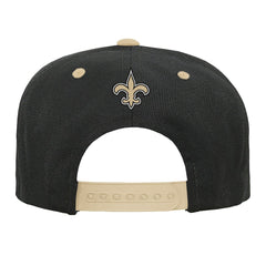 New Orleans Saints Outerstuff Youth Team Gradient Deadstock Snapback Hat Black