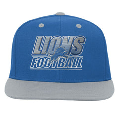 Detroit Lions Outerstuff Youth Team Gradient Deadstock Snapback Hat Blue