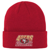 San Francisco 49ers Outerstuff Youth Team Gradient Cuffed Knit Hat Scarlet