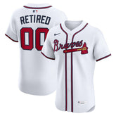 Atlanta Braves Nike Home Elite Pick-A-Player Retired Roster Jersey - White - Nike Discount