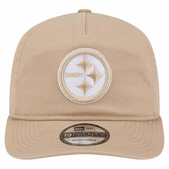 Pittsburgh Steelers New Era 19TWENTY Adjustable Hat Tan