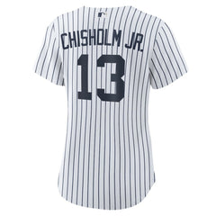 Jazz Chisholm Jr. New York Yankees Nike Women's Home Replica Jersey - White - Nike Sale