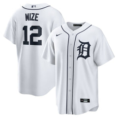 Casey Mize Detroit Tigers Nike Home Replica Jersey - White - Nike Lifestyle