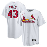 Pedro Pagés St. Louis Cardinals Nike Home Replica Jersey - White - Nike Online