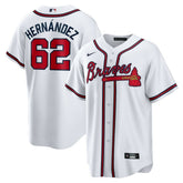 Daysbel Hernandez Atlanta Braves Nike Home Replica Jersey - White - Nike Discount