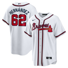 Daysbel Hernandez Atlanta Braves Nike Home Replica Jersey - White - Nike Discount