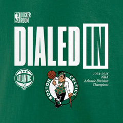 Boston Celtics 2025 Atlantic Division Champions Locker Room T-Shirt Kelly Green | Fanatics online