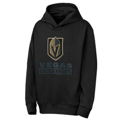 Vegas Golden Knights Outerstuff Youth Back to Basics Hoodie - Black - NHL 202900646