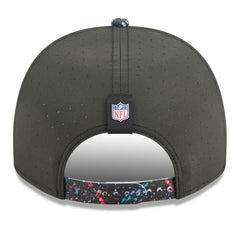 Kansas City Chiefs New Era 2025 NFL Crucial Catch A-Frame 9FIFTY Snapback Hat Black