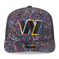 Washington Commanders New Era 2025 NFL Crucial Catch 9SEVENTY Adjustable Hat Black