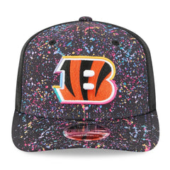 Cincinnati Bengals New Era 2025 NFL Crucial Catch 9SEVENTY Adjustable Hat Black