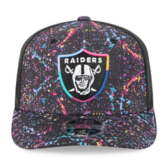Las Vegas Raiders New Era 2025 NFL Crucial Catch 9SEVENTY Adjustable Hat Black