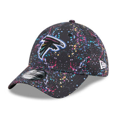 Atlanta Falcons New Era 2025 NFL Crucial Catch 39THIRTY Flex Hat Black
