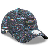 San Francisco 49ers New Era Women's 2025 NFL Crucial Catch Pony Tail Adjustable Hat Black