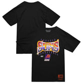 Phoenix Suns Worldwide Collection Glow Up T-Shirt Black | Mitchell & Ness for sale
