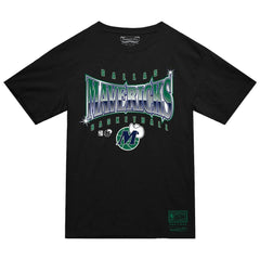 Dallas Mavericks Worldwide Collection Glow Up T-Shirt for sale Black | Mitchell & Ness