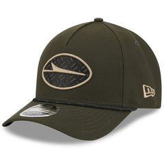 New York Jets New Era 2025 Rivalries Collection Sideline A-Frame 9FORTY Adjustable Hat Gotham Green
