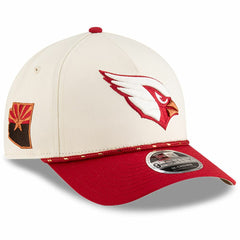 Arizona Cardinals New Era Youth 2025 Rivalries Collection 9FORTY A-Frame Adjustable Hat Natural