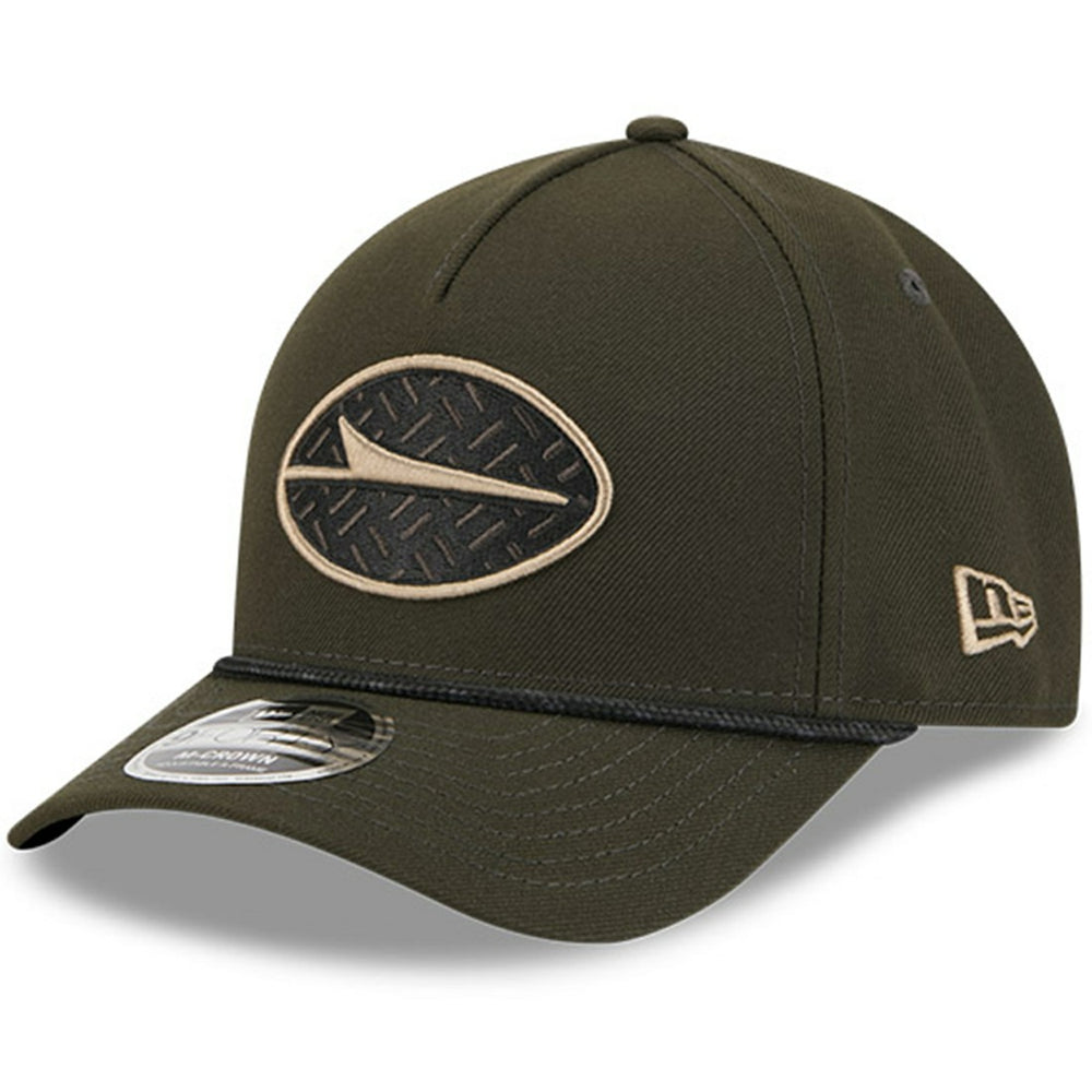 New York Jets New Era Youth 2025 Rivalries Collection 9FORTY A-Frame Adjustable Hat Gotham Green