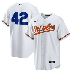 Baltimore Orioles Nike Home 2025 Jackie Robinson Day Replica Jersey - White - Nike Online