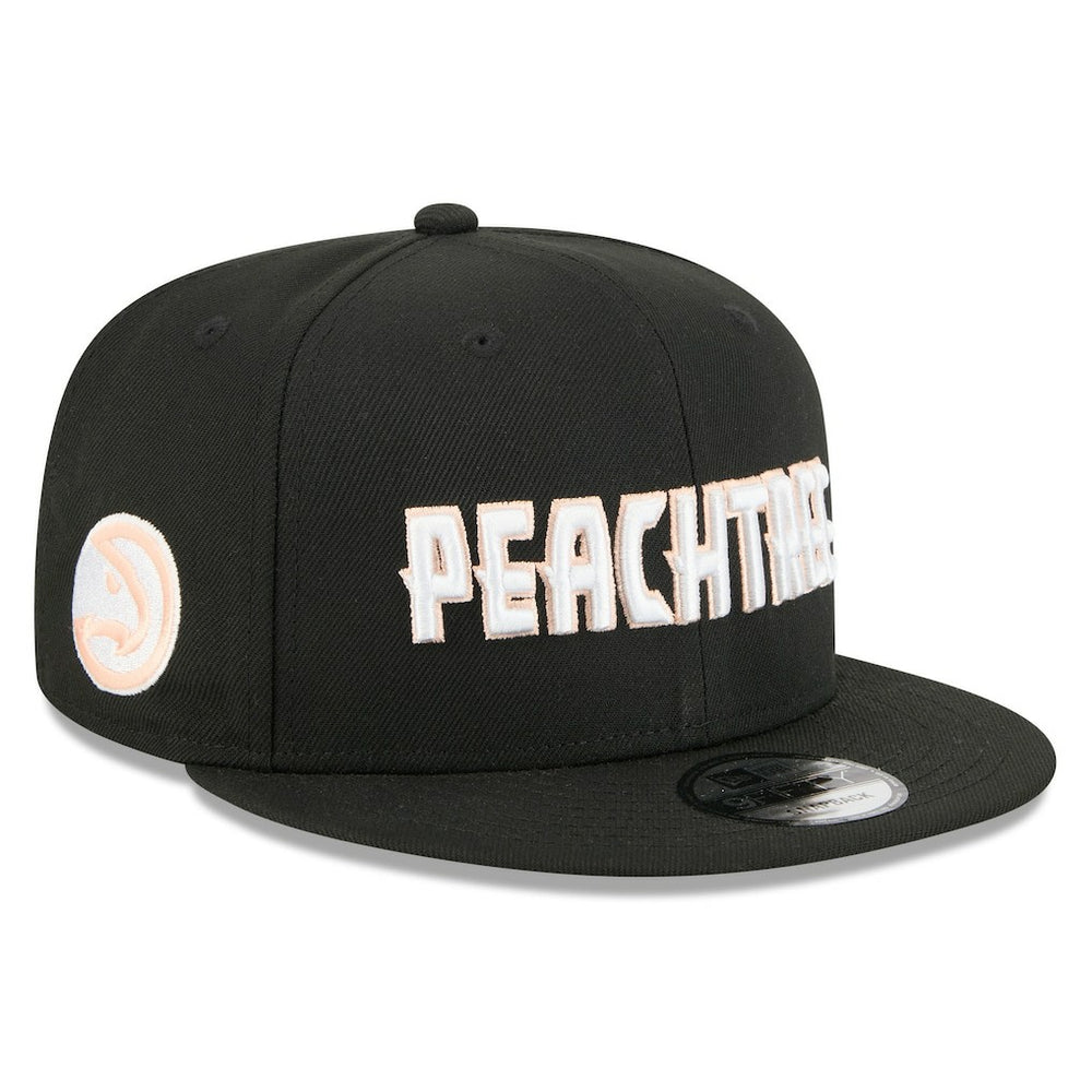 Atlanta Hawks 2025/26 City Edition 9FIFTY Snapback Hat Black | New Era outlet