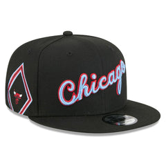 Chicago Bulls 2025/26 City Edition 9FIFTY Snapback Hat Black | New Era outlet