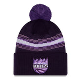 Sacramento Kings 2025/26 City Edition Cuffed Knit Hat with Pom Purple | New Era discount