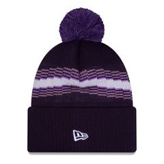 Sacramento Kings 2025/26 City Edition Cuffed Knit Hat with Pom Purple | New Era discount