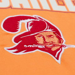Mitchell & Ness Tampa Bay Buccaneers Throw It Back Premium Vintage Logo T-Shirt Orange