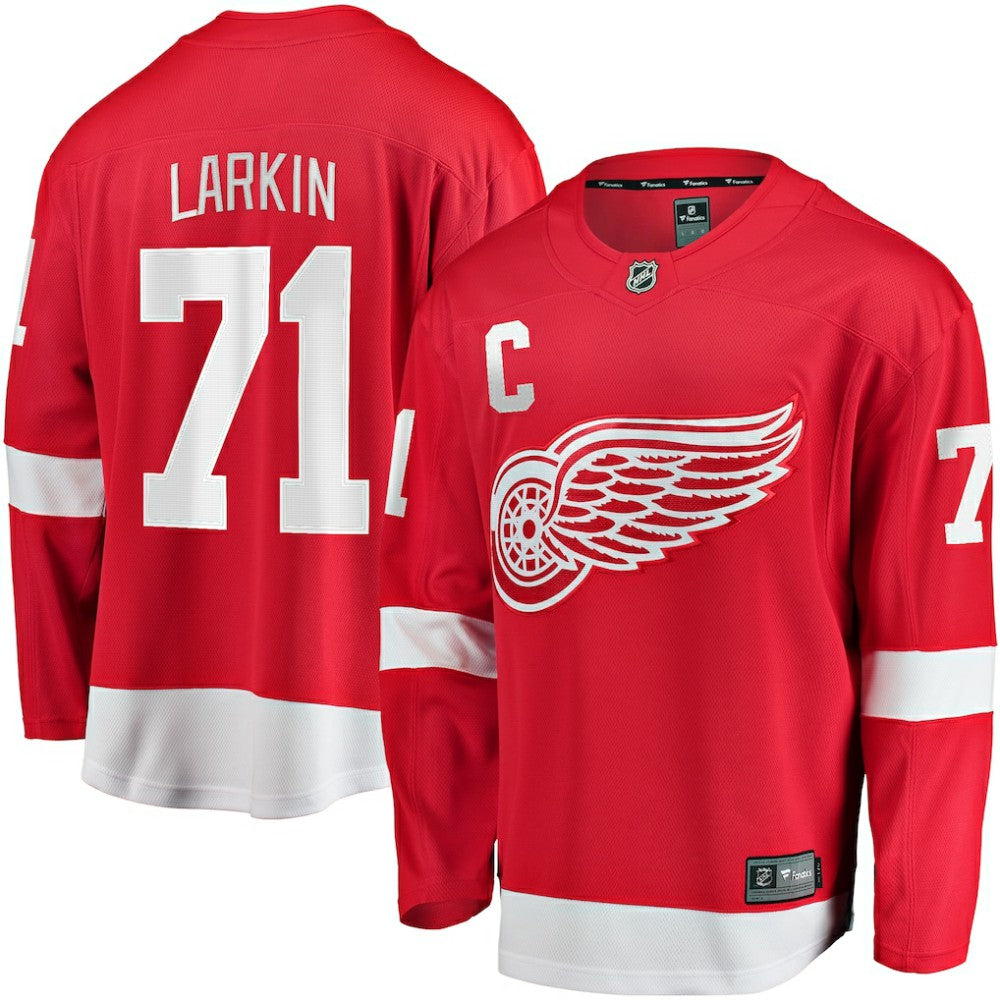 Dylan Larkin Detroit Red Wings Fanatics 2023/24 Captain Breakaway Player Jersey - Red - NHL 202907979