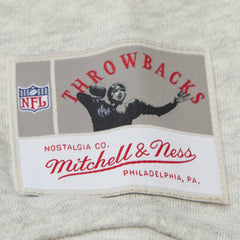 Mitchell & Ness Tampa Bay Buccaneers Women's Cropped V-Neck Sweatshirt Gray