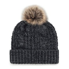 Boston Bruins '47 Women's Meeko Cuffed Knit Hat - Black - NHL 202909141