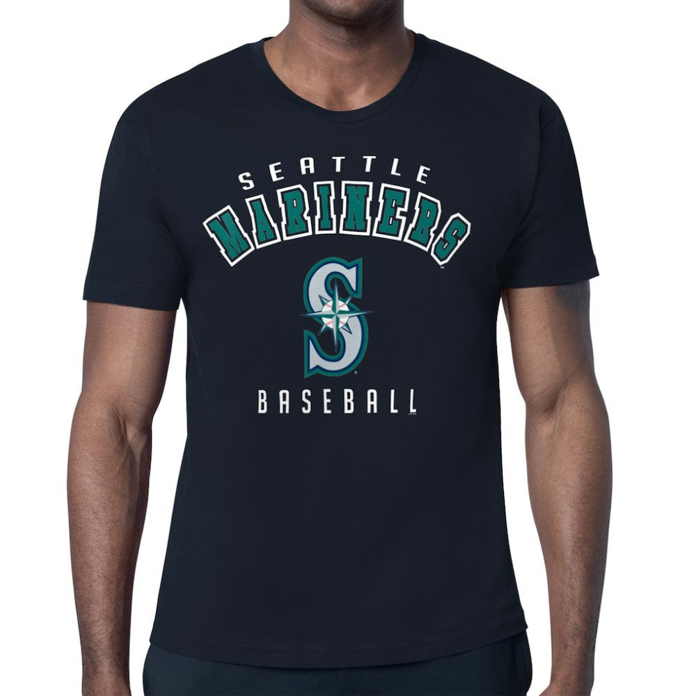 Seattle Mariners Starter Team Logo T-Shirt - Navy - MLB on Sale