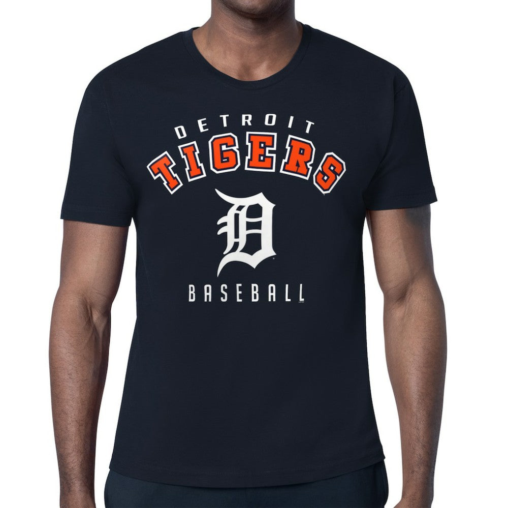 Detroit Tigers Starter Team Logo T-Shirt - Navy - MLB Sale