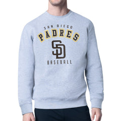San Diego Padres Starter Team Logo Fleece Pullover Sweatshirt - Gray - MLB Lifestyle