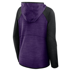 Fanatics Baltimore Ravens Women's Plus Size End Around Pass Full-Zip Hoodie Purple