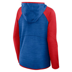 Fanatics Buffalo Bills Women's Plus Size End Around Pass Full-Zip Hoodie Royal