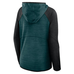 Fanatics Philadelphia Eagles Women's Plus Size End Around Pass Full-Zip Hoodie Midnight Green