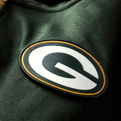 Fanatics Green Bay Packers Women's Plus Size End Around Pass Full-Zip Hoodie Green