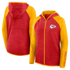 Fanatics Kansas City Chiefs Women's Plus Size End Around Pass Full-Zip Hoodie Red