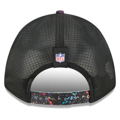 Dallas Cowboys New Era 2025 NFL Crucial Catch 9FORTY Adjustable Hat Black