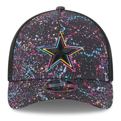 Dallas Cowboys New Era Youth 2025 NFL Crucial Catch 9FORTY Adjustable Hat Black