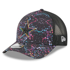 Dallas Cowboys New Era Youth 2025 NFL Crucial Catch 9FORTY Adjustable Hat Black