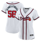 Spencer Schwellenbach Atlanta Braves Nike Women's Home Replica Jersey - White - Nike Sale