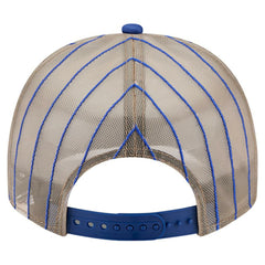 Texas Rangers New Era Vintage Arched Foam Front 9FIFTY A-Frame Adjustable Trucker Hat - Royal - New Era Lifestyle
