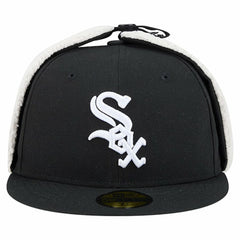 Chicago White Sox New Era Dog Ear Classic 59FIFTY Fitted Hat - Black - New Era Discount