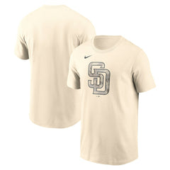 San Diego Padres Nike Camo Logo T-Shirt - Cream - Nike Discount